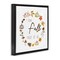 Stupell Industries Love Fall Most Wreath Floating Frame, design by Livi Finn